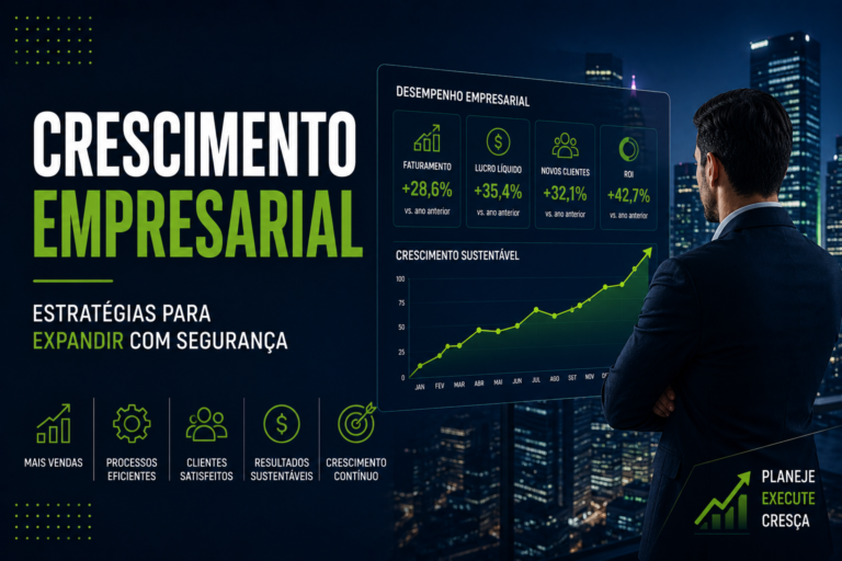 Crescimento empresarial estratégico e sustentável