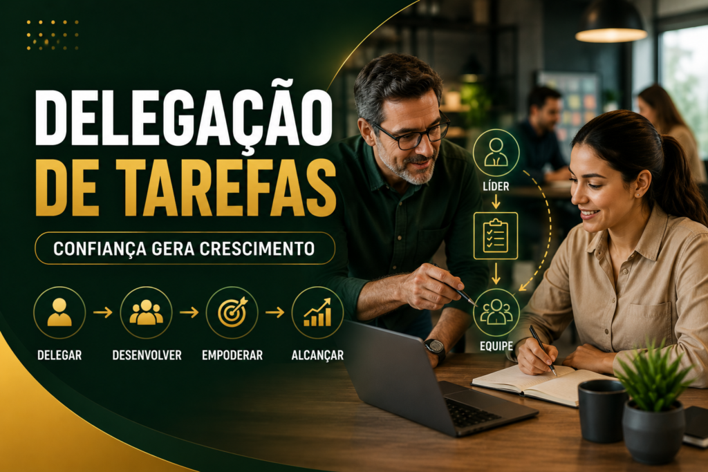 Delegação de Tarefas: Como Distribuir Responsabilidades e Aumentar a Produtividade 1 Delegação e crescimento colaborativo no trabalho