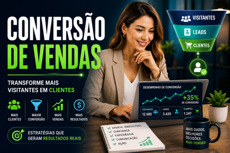Estratégias para aumentar conversões de vendas