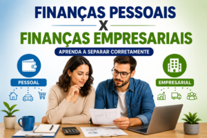 Finanças pessoais x empresariais