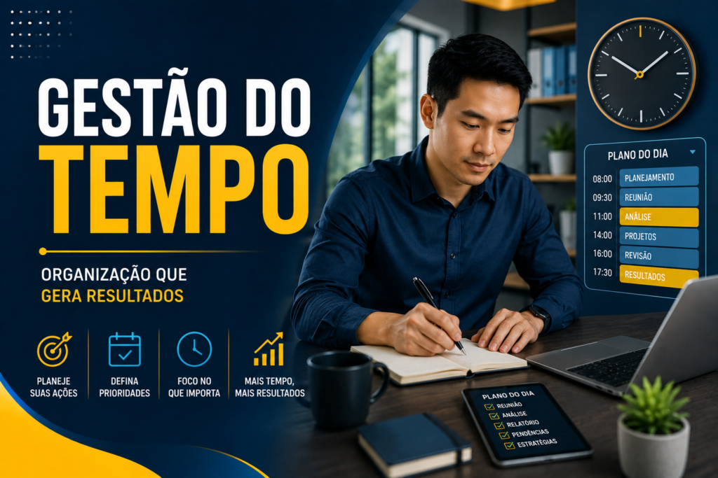 Gestão do tempo e foco produtivo