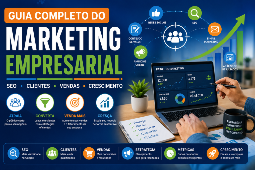 Guia de marketing empresarial digital