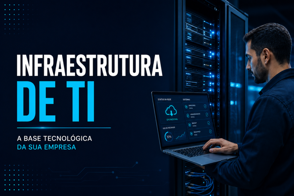 Infraestrutura de TI: Como Construir uma Base Tecnológica Sólida Para Sua Empresa 1 Infraestrutura de TI da sua empresa