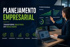 Planejamento estratégico corporativo em ação