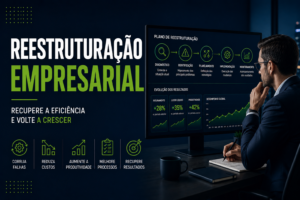 Plano de reestruturação empresarial moderna