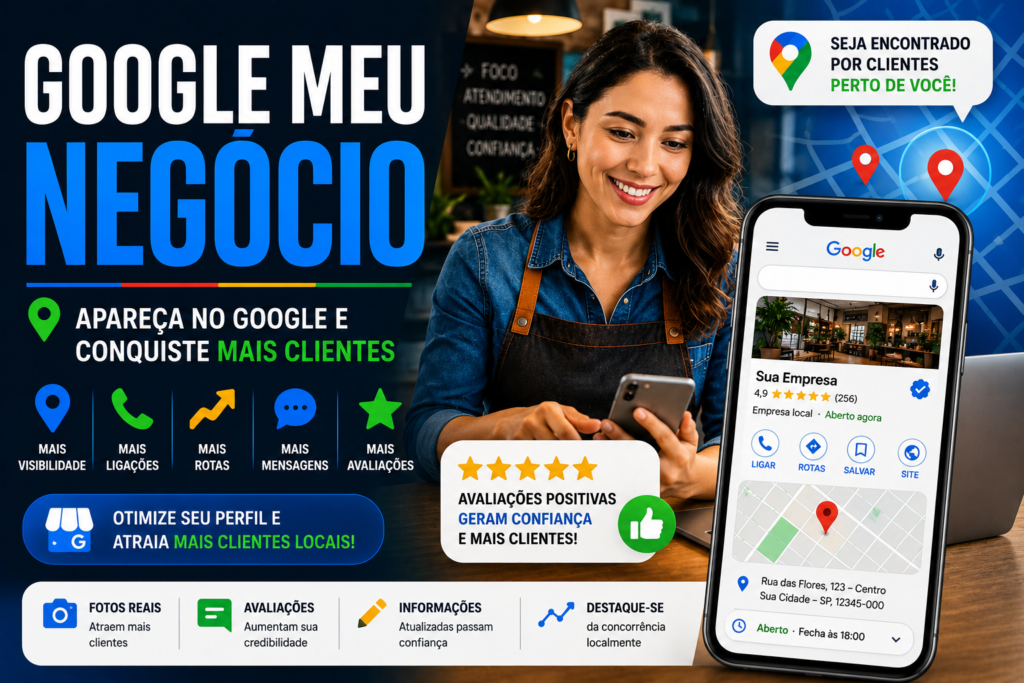 Promova seu negócio no Google