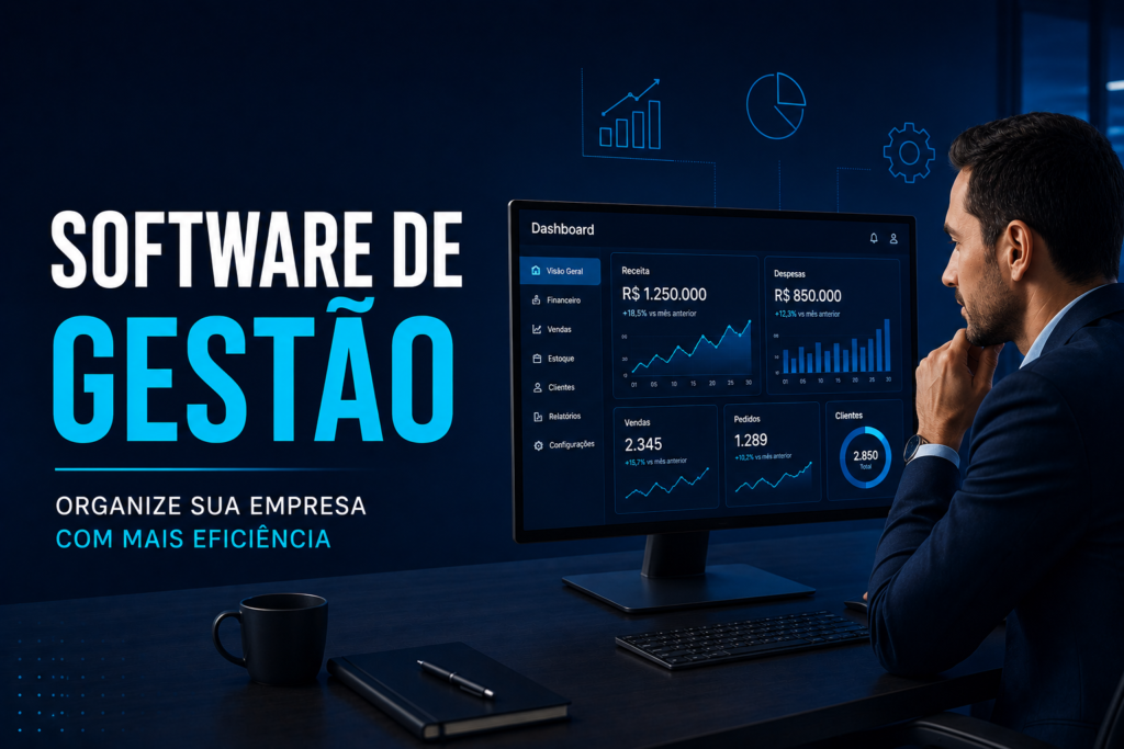 Software de gestão com eficiência